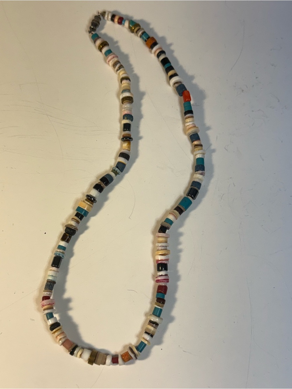 Multi-Color Heishi Bead Necklace - Women Jewelry